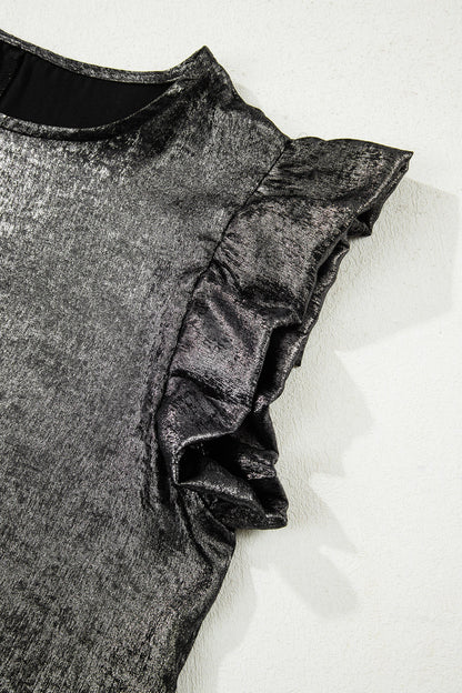 Metallic Top Silver