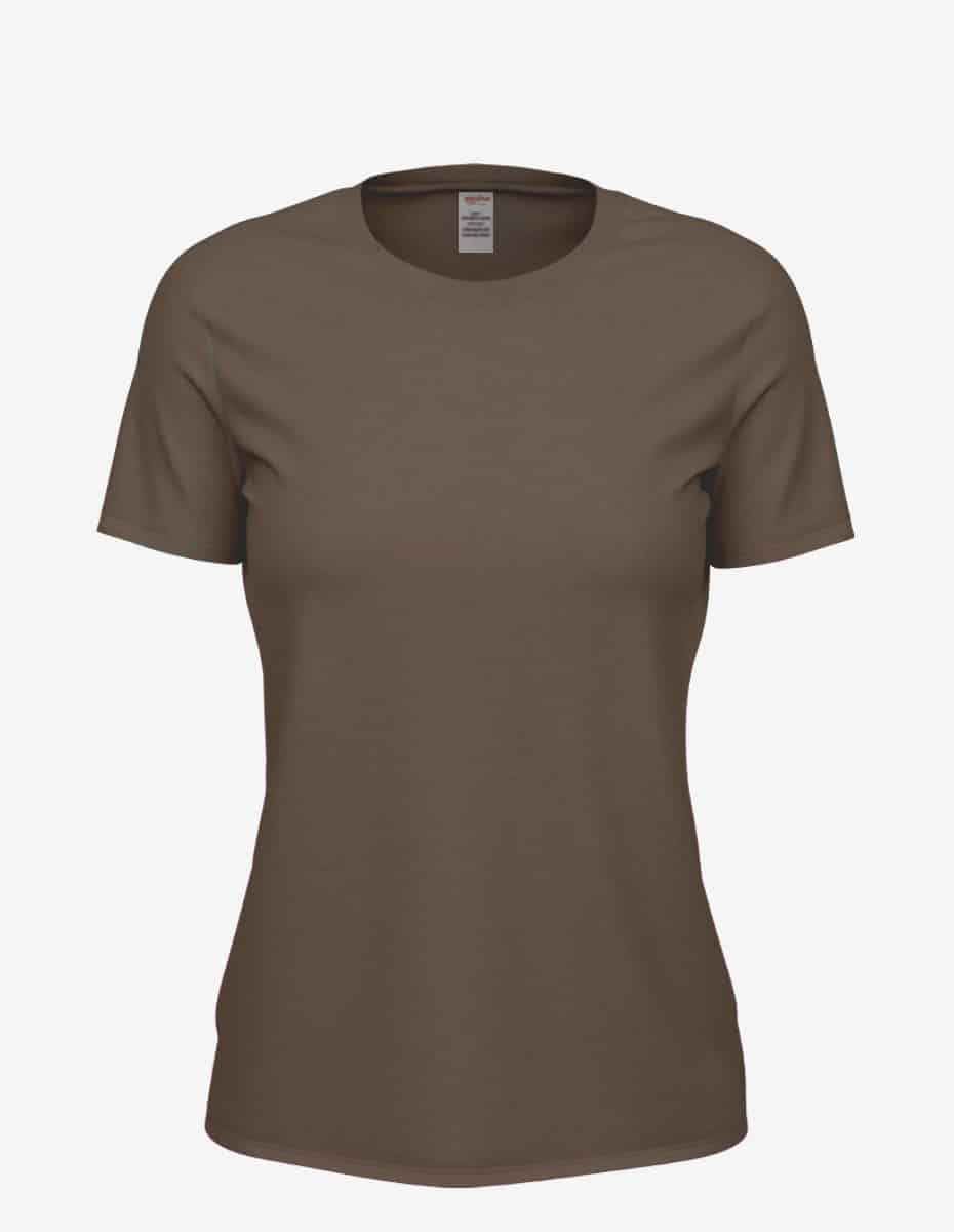 Basic Solid Crew Neck Tee