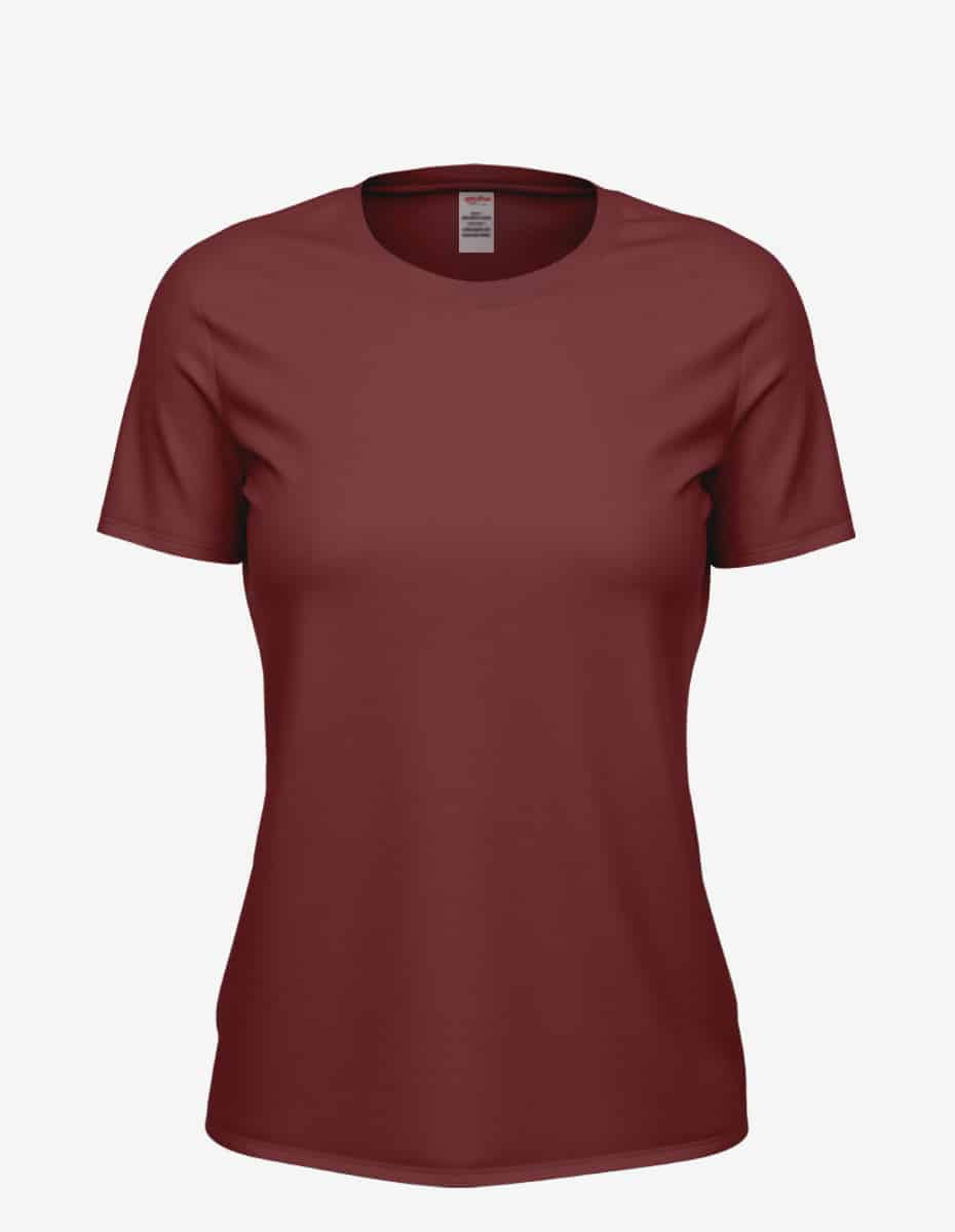 Basic Solid Crew Neck Tee
