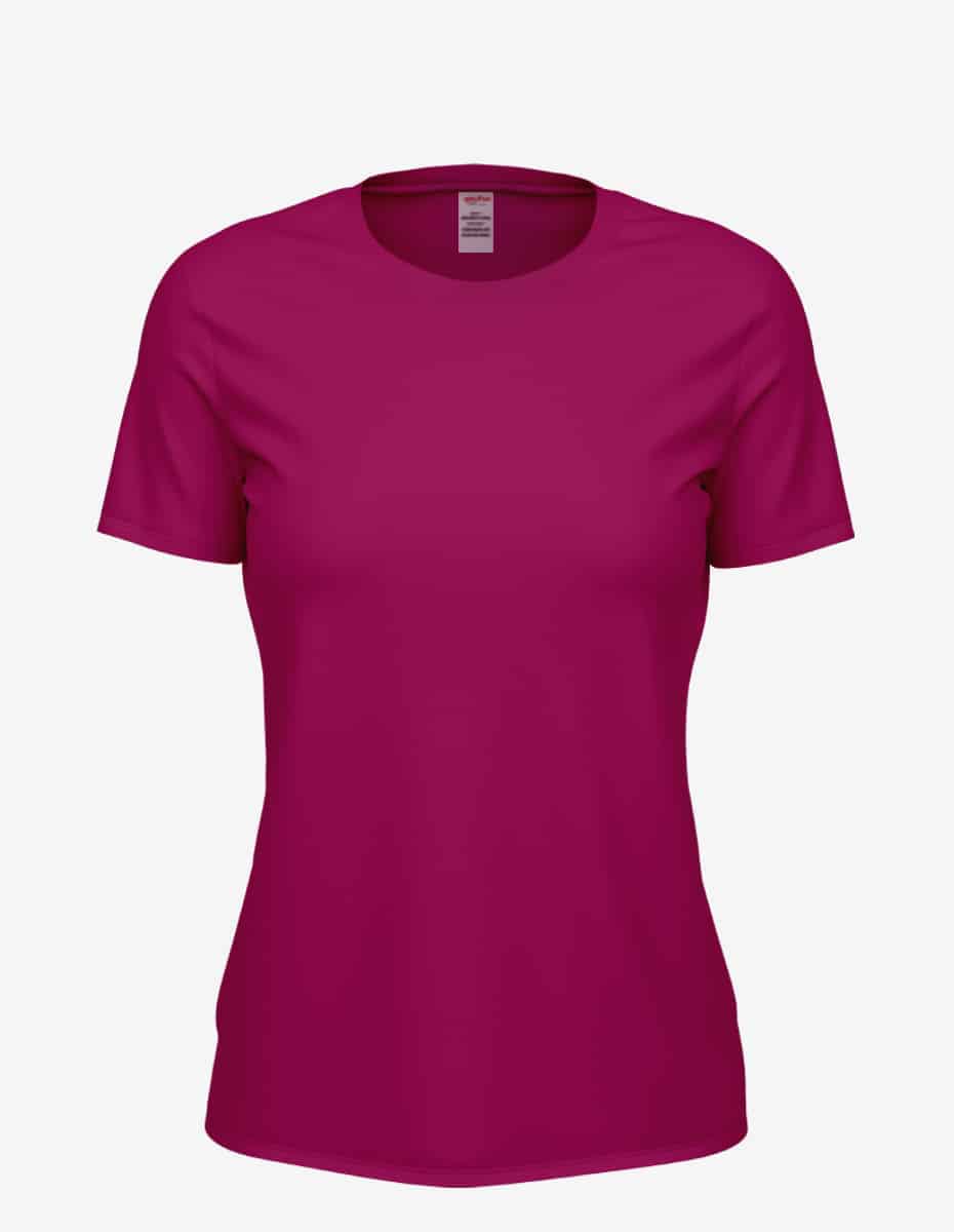 Basic Solid Crew Neck Tee