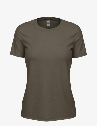 Basic Solid Crew Neck Tee