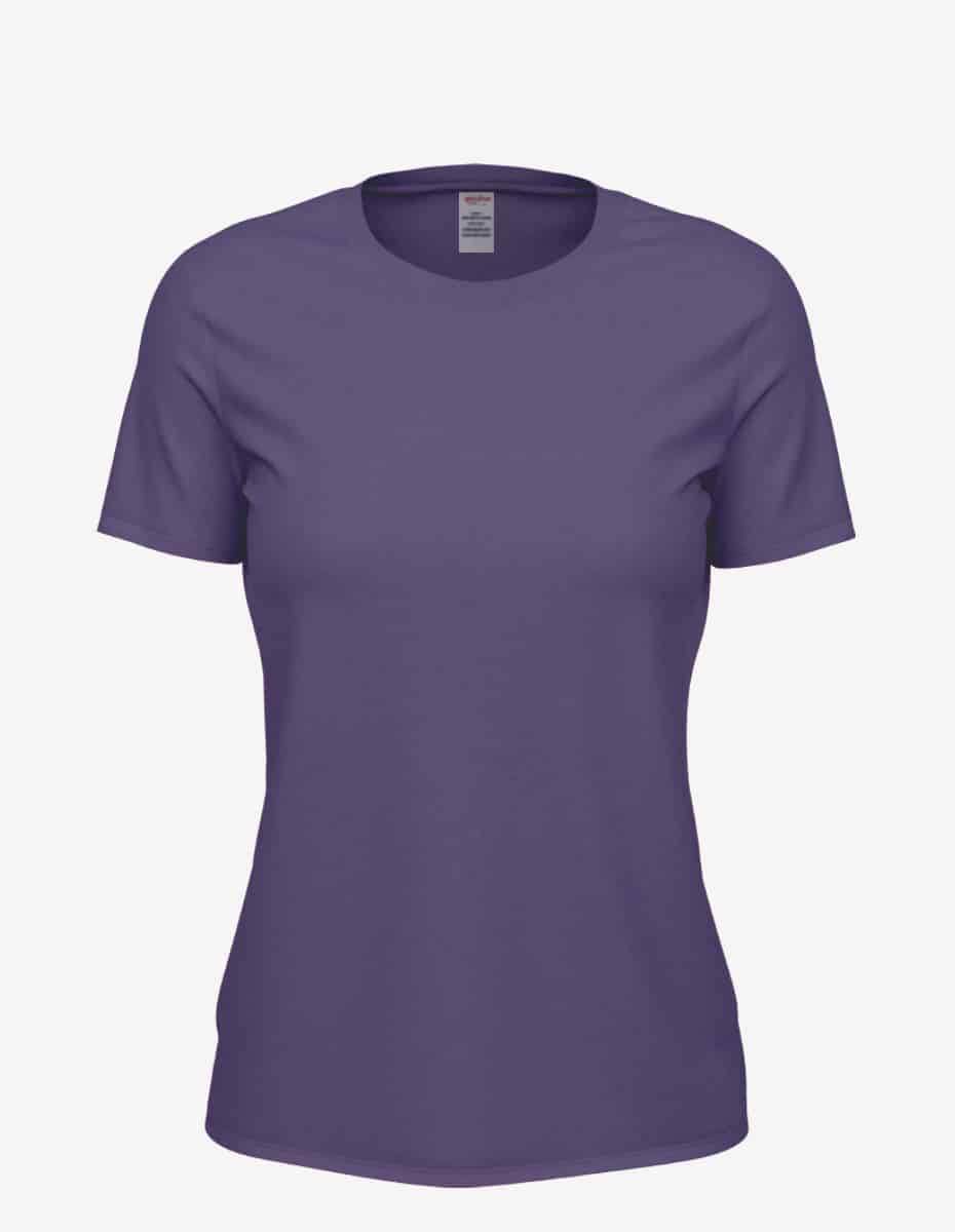 Basic Solid Crew Neck Tee