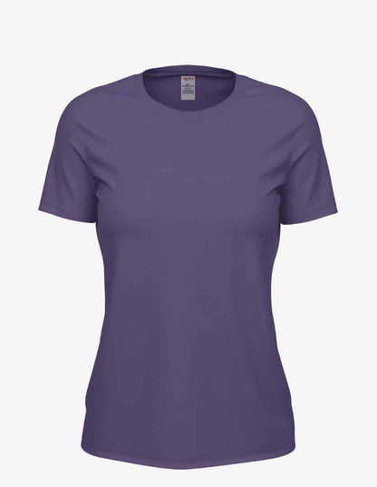 Basic Solid Crew Neck Tee