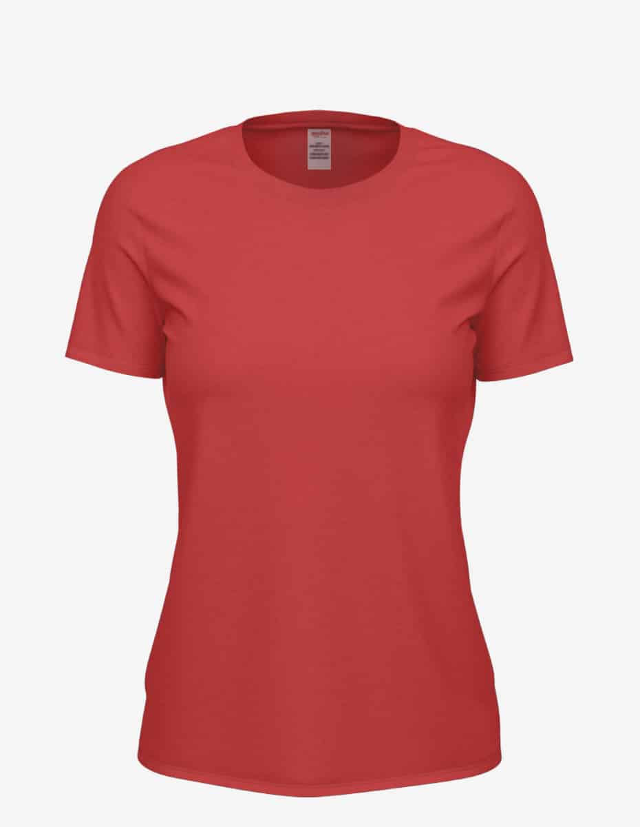 Basic Solid Crew Neck Tee