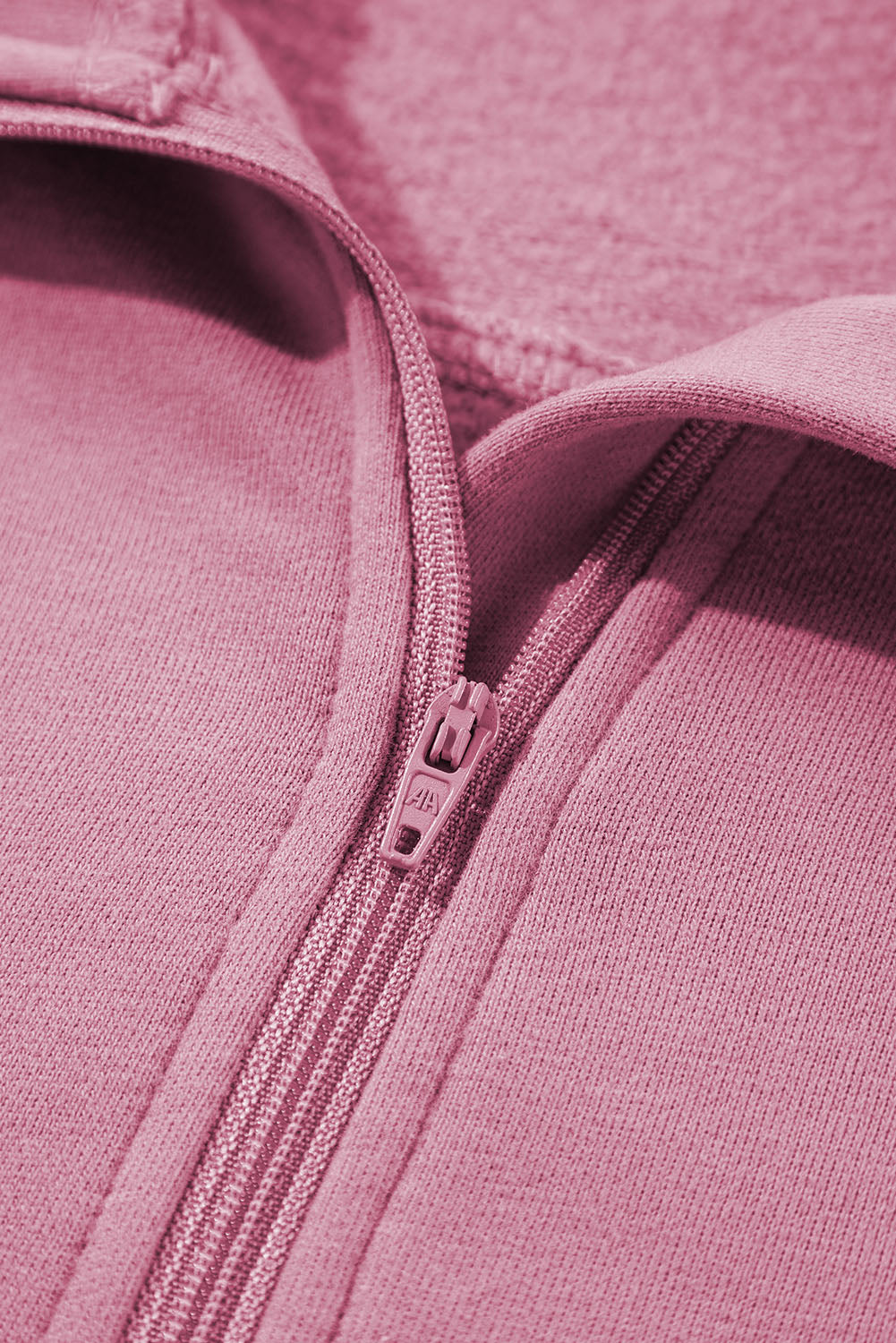 Stand Collar Pocket Pullover Phalaenopsis