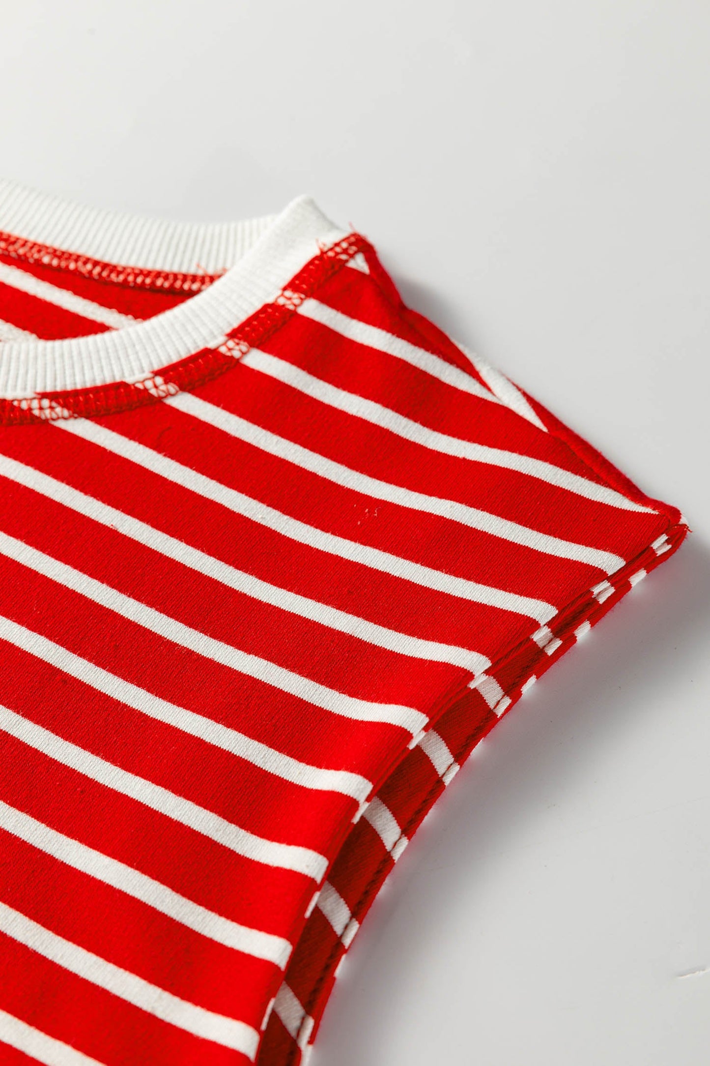 Stripe Loose Tank Top