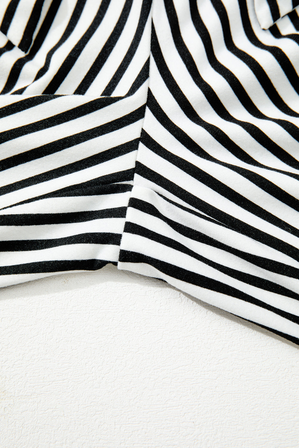 Loose Straight Striped Casual Pants