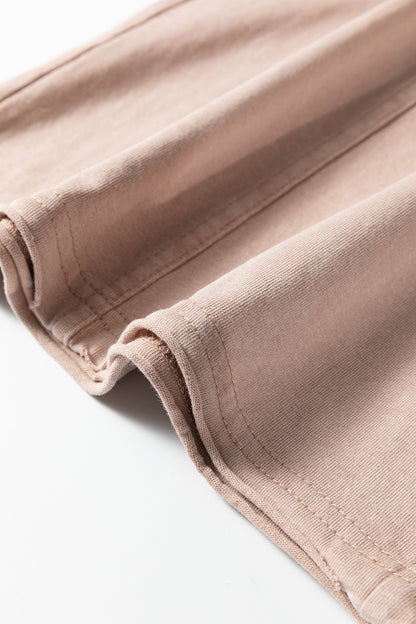 Stitch Trim Wide Leg Pants