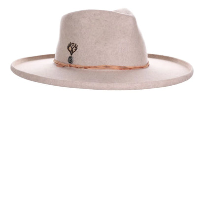 Wide Brim Wool Felt Fedora Hat