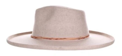 Wide Brim Wool Felt Fedora Hat
