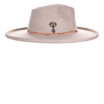 Wide Brim Wool Felt Fedora Hat