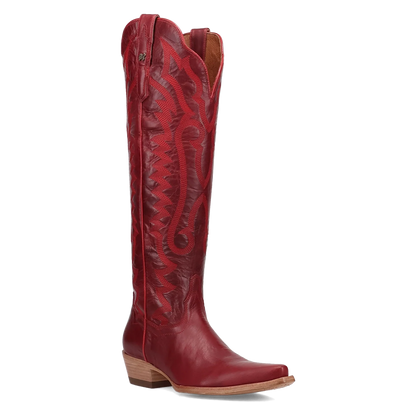 Heartland Leather Cowgirl Tall Boots