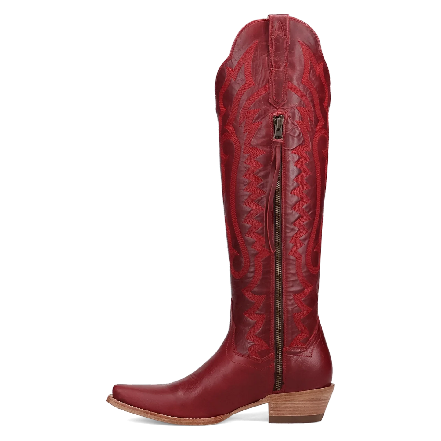 Heartland Leather Cowgirl Tall Boots