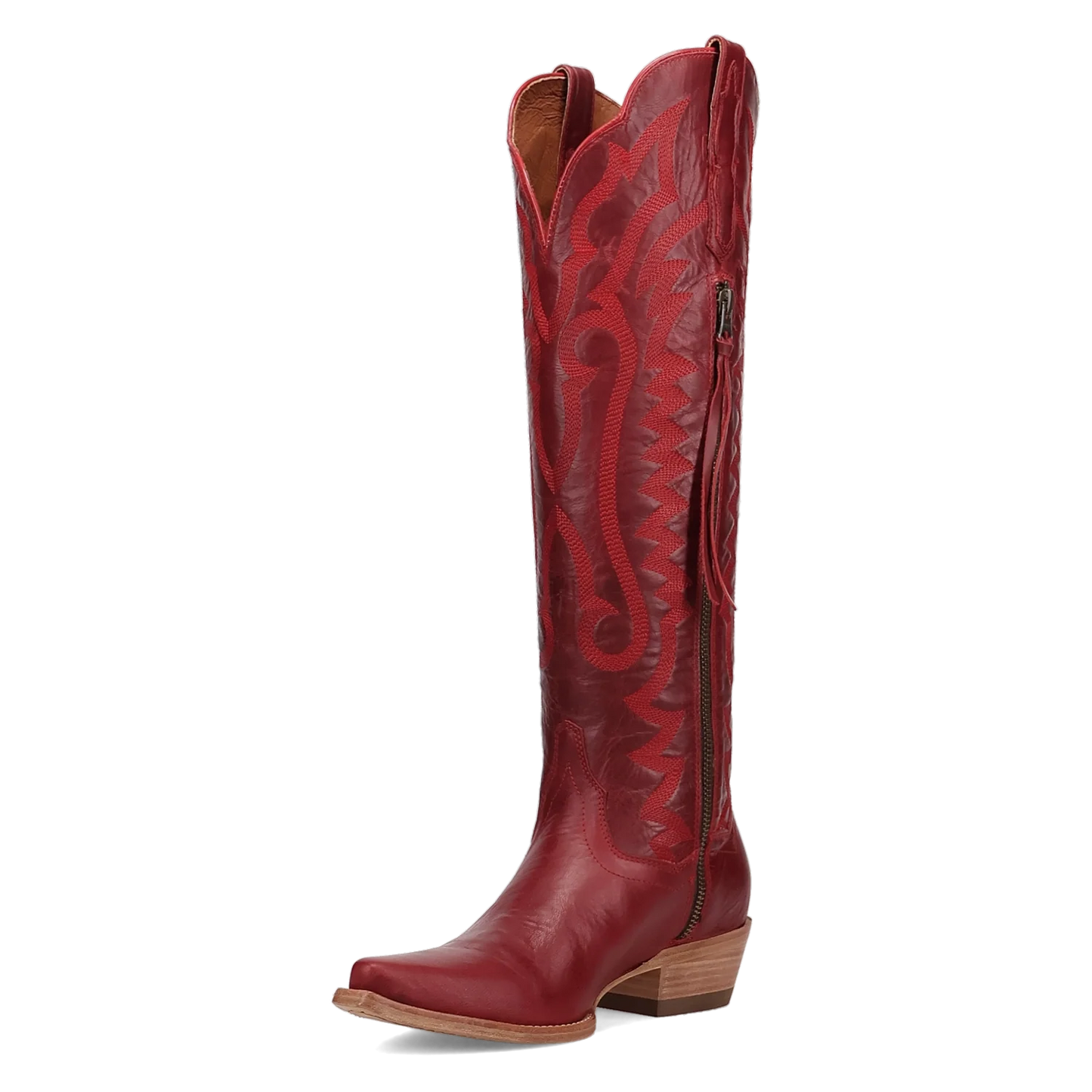 Heartland Leather Cowgirl Tall Boots