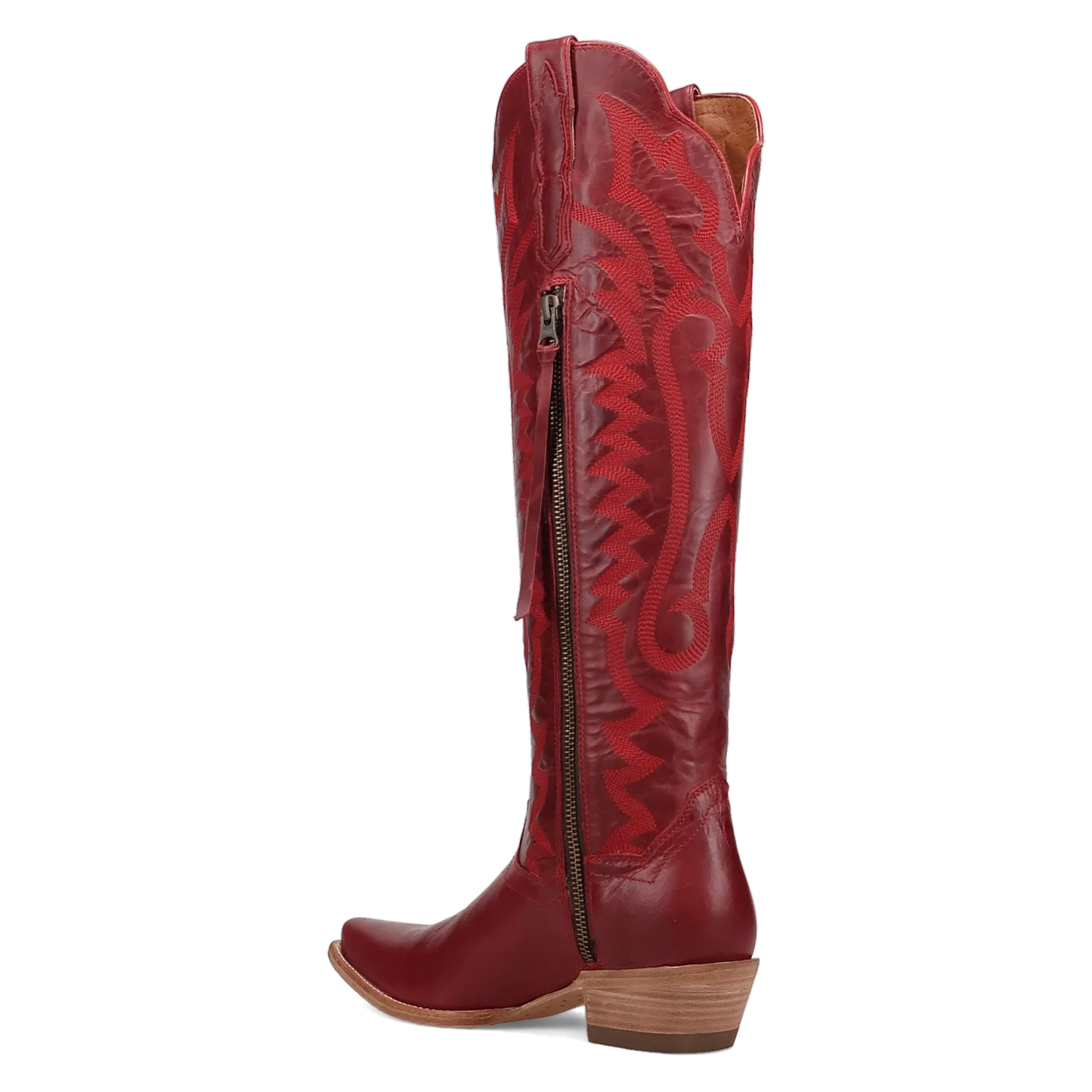 Heartland Leather Cowgirl Tall Boots