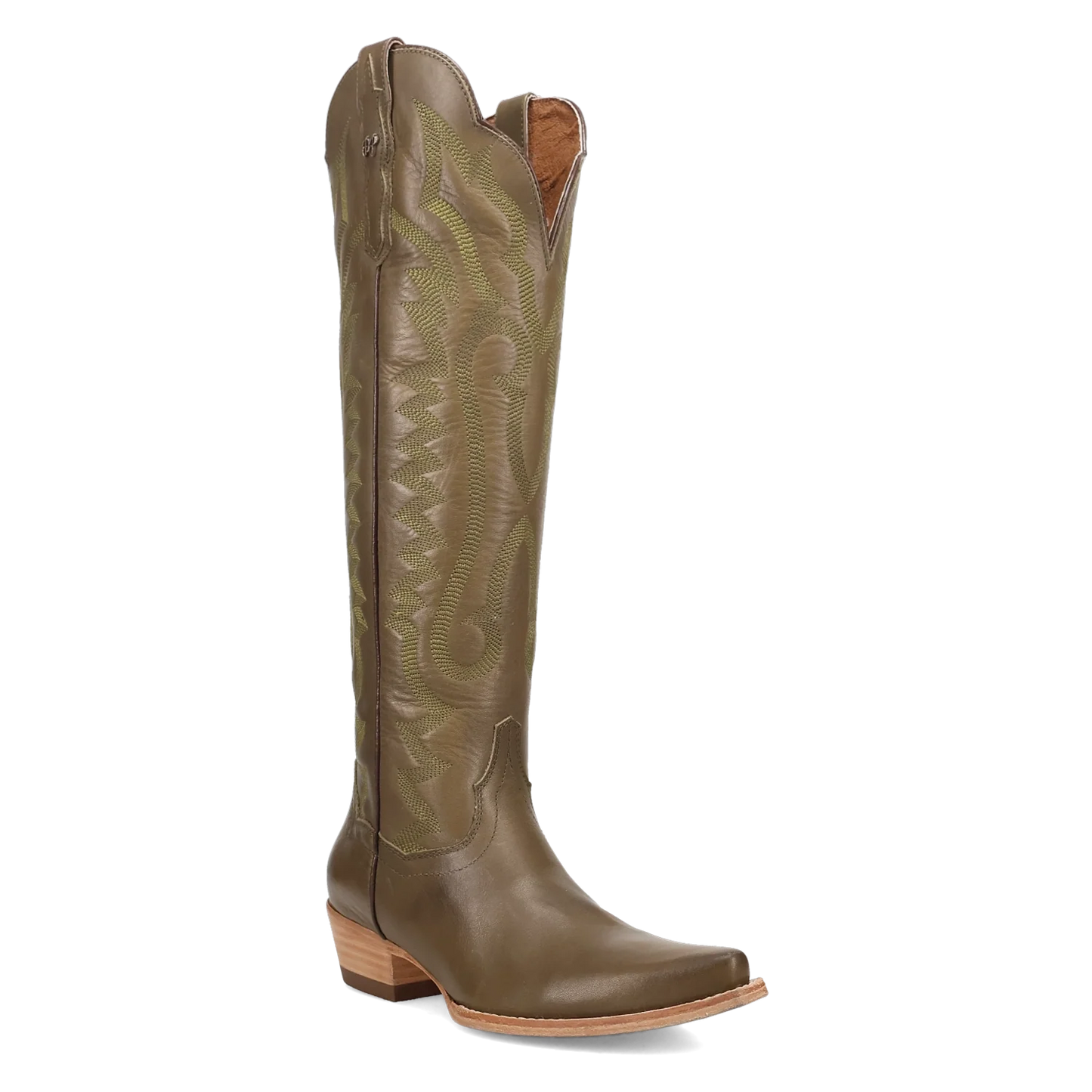 Heartland Leather Cowgirl Tall Boots