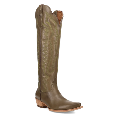 Heartland Leather Cowgirl Tall Boots