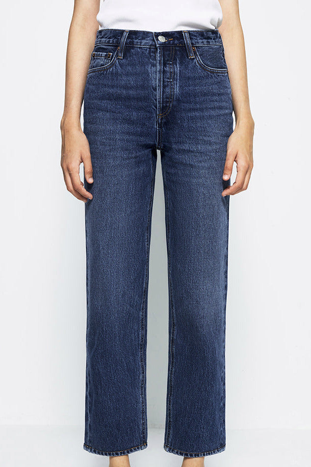 Manhattan Straight Ankle Jeans
