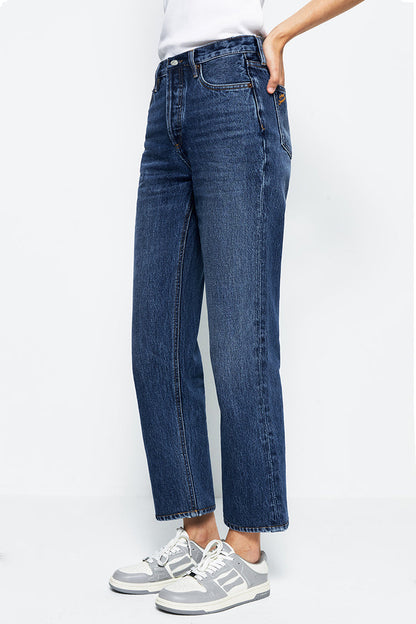 Manhattan Straight Ankle Jeans