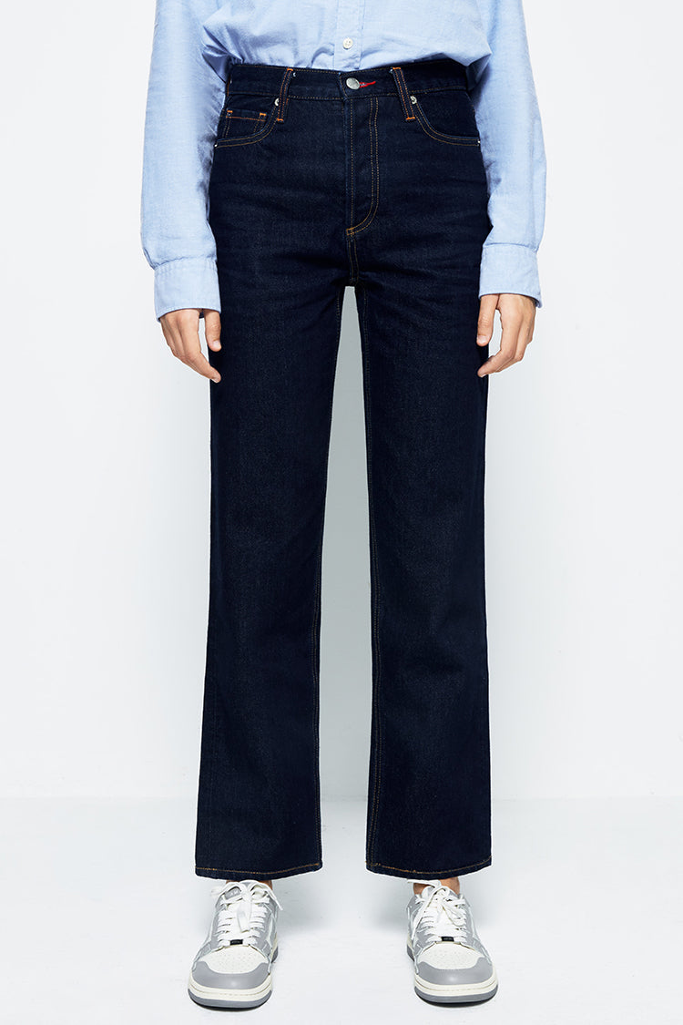 Manhattan Straight Ankle Jeans