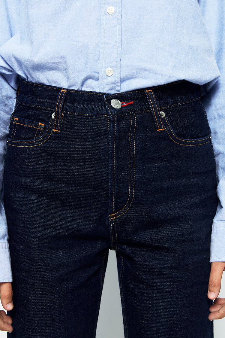 Manhattan Straight Ankle Jeans