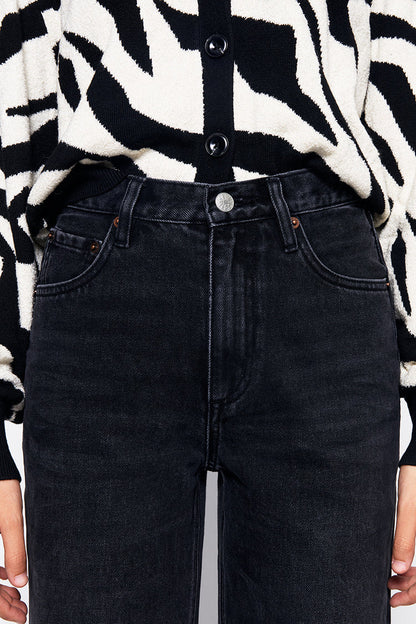 High Rise Wide Jeans