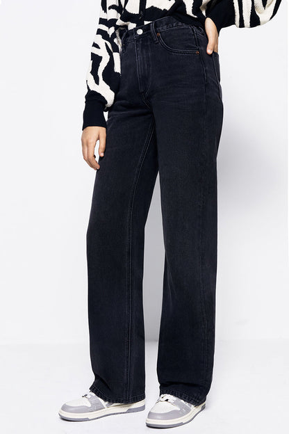 High Rise Wide Jeans