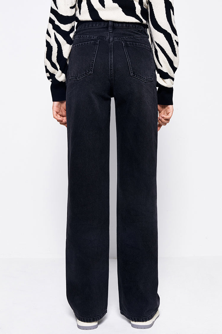 High Rise Wide Jeans