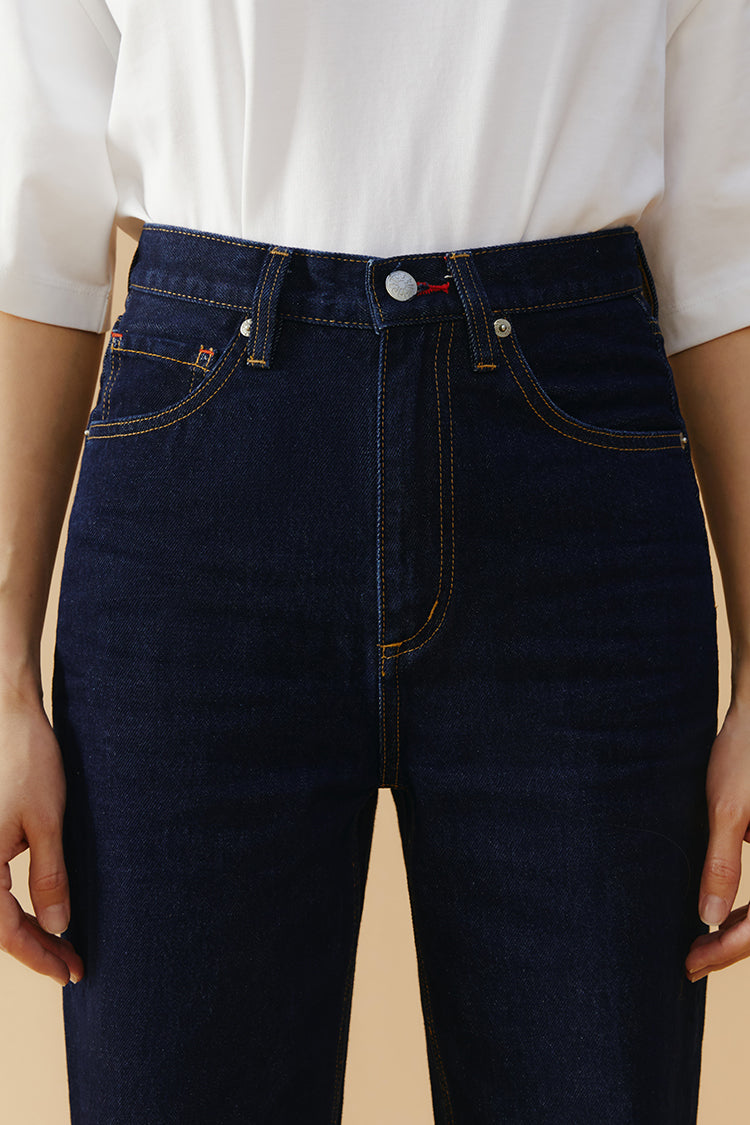 High Rise Wide Jeans