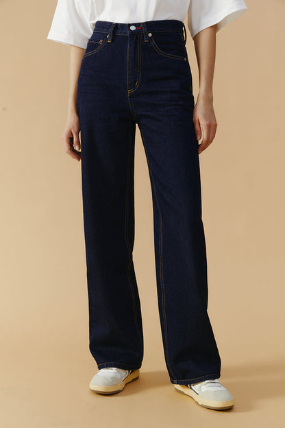 High Rise Wide Jeans
