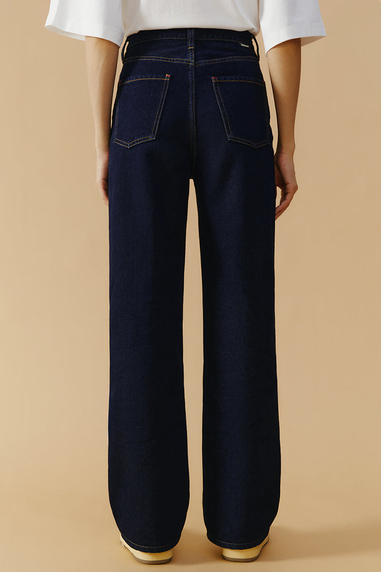 High Rise Wide Jeans
