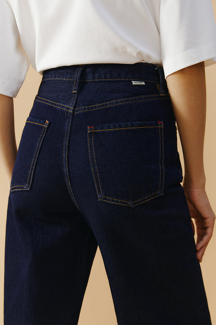 High Rise Wide Jeans