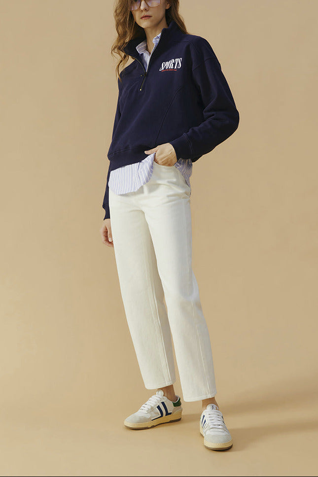 Manhattan Straight Ankle Jeans
