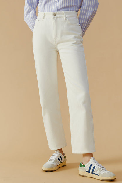 Manhattan Straight Ankle Jeans