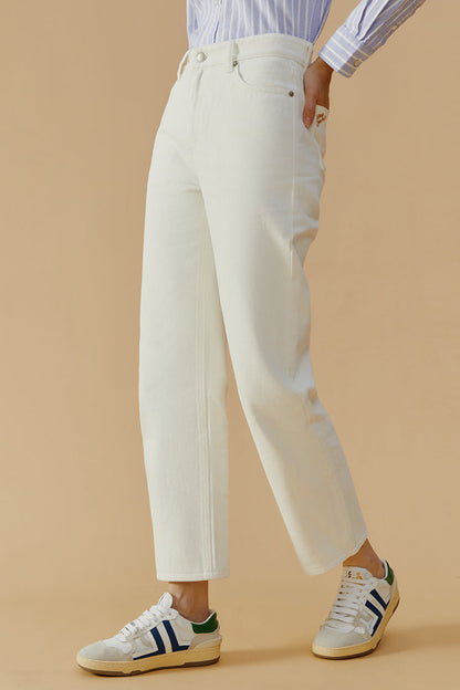Manhattan Straight Ankle Jeans