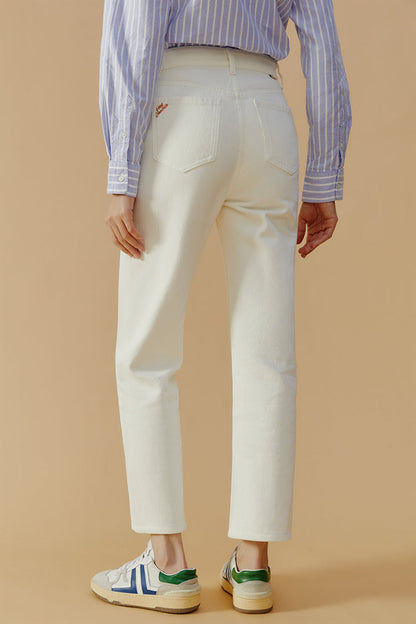 Manhattan Straight Ankle Jeans