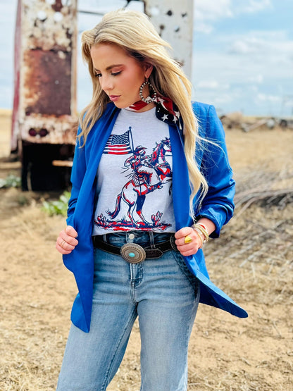 Patriotic Cowboy Tee