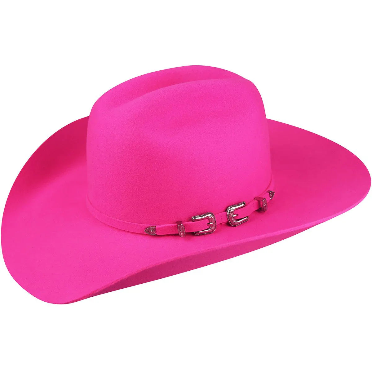 Punchy Wool Felt Women's Cowboy Hat