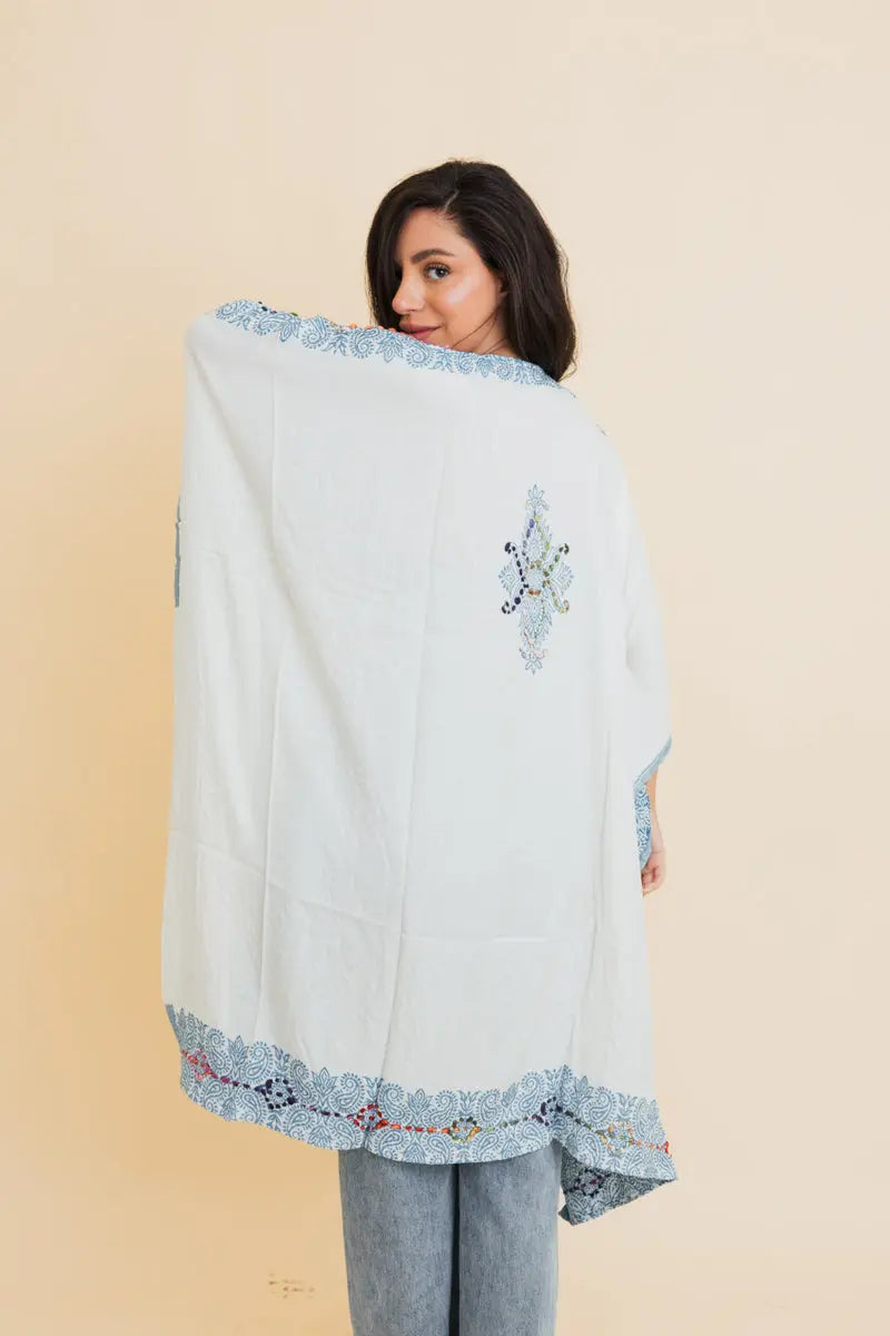 Bohemian Artisan Stitch Kimono
