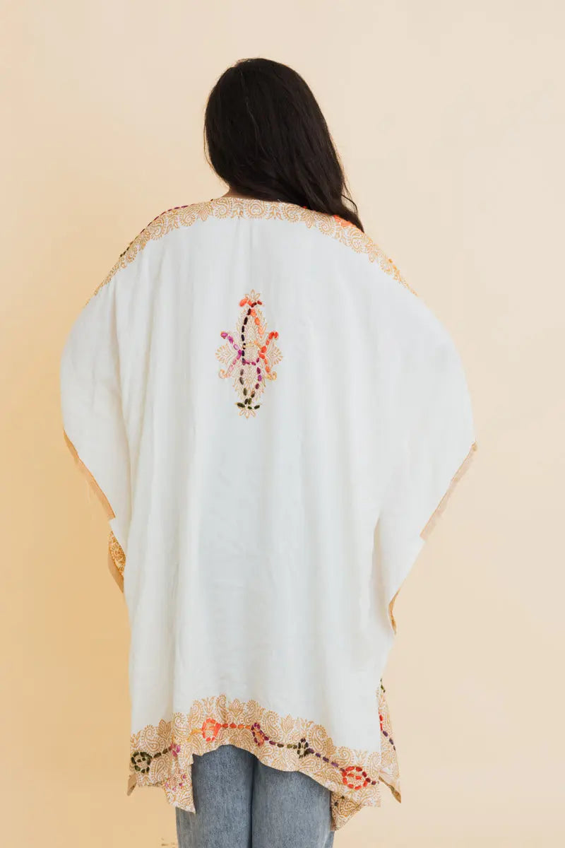 Bohemian Artisan Stitch Kimono