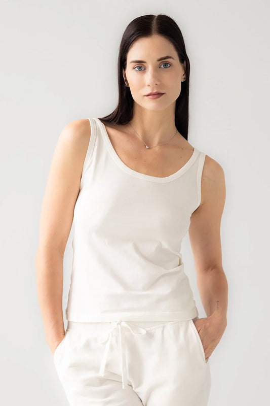 Stretch Pima Cotton Tank