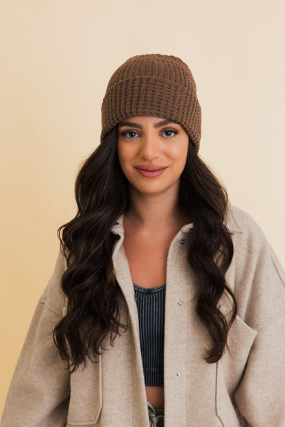 Waffle Knit Beanie