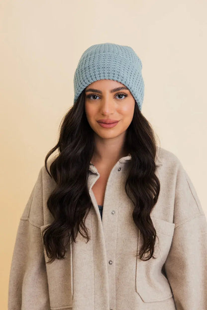 Waffle Knit Beanie