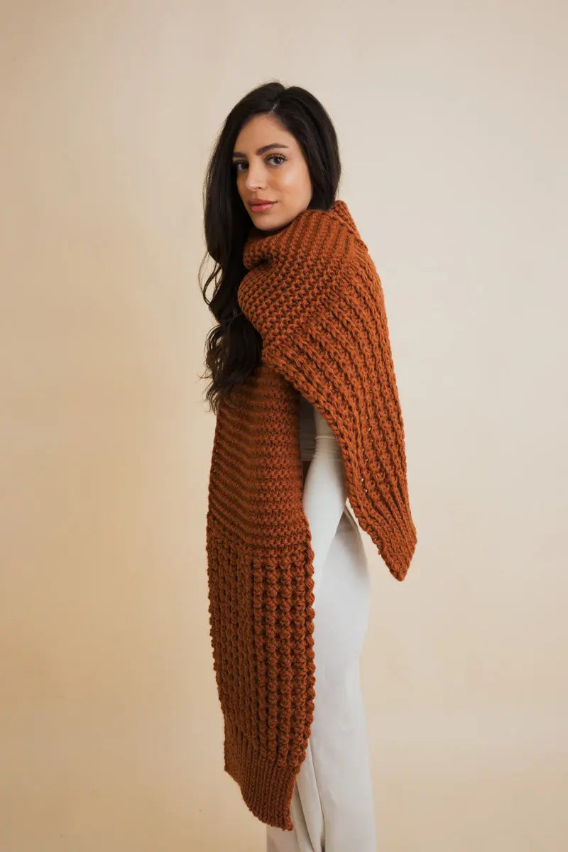 Waffle Weave Scarf