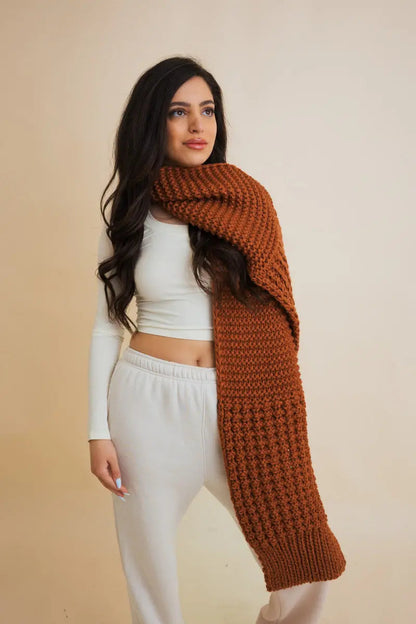 Waffle Weave Scarf