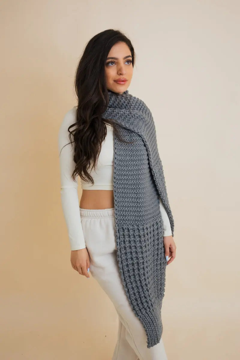 Waffle Weave Scarf