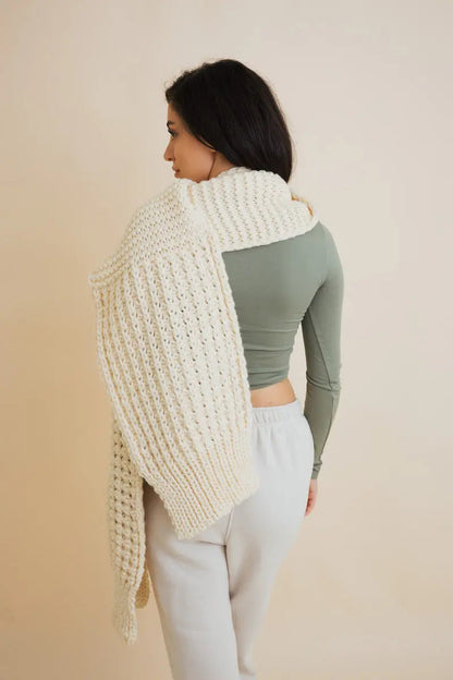 Waffle Weave Scarf