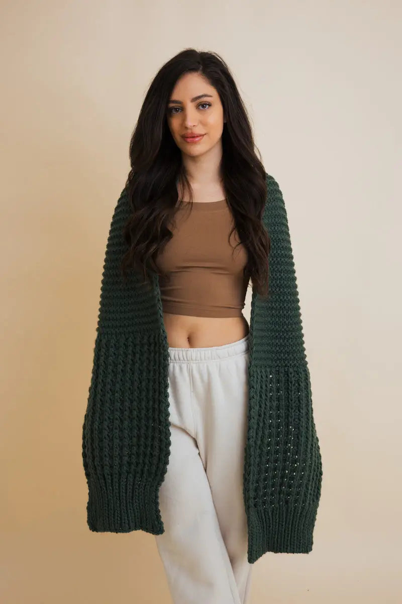 Waffle Weave Scarf