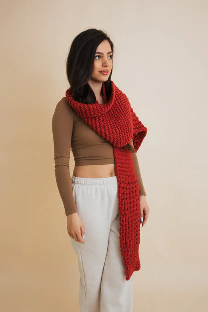 Waffle Weave Scarf