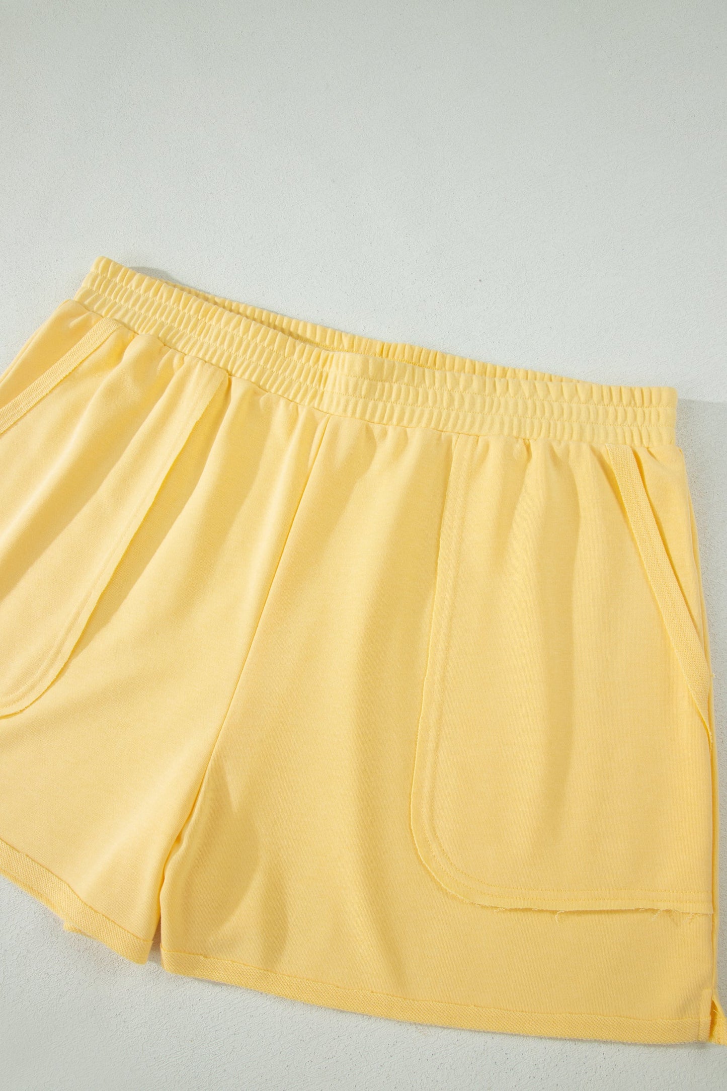 Plus Solid Polo & Shorts Set